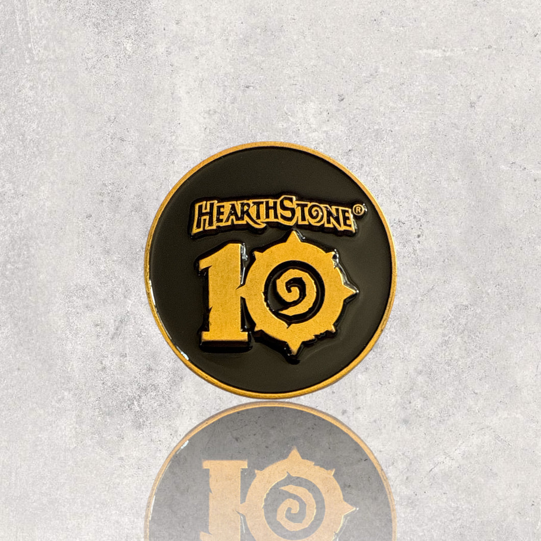 Hearthstone 10th Anniversary Logo